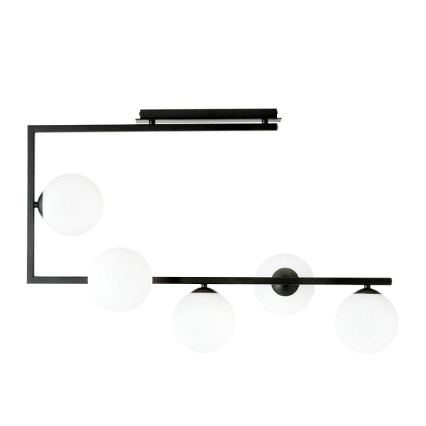 Lampa sufitowa SOMA 5 BL OPAL - Emibig