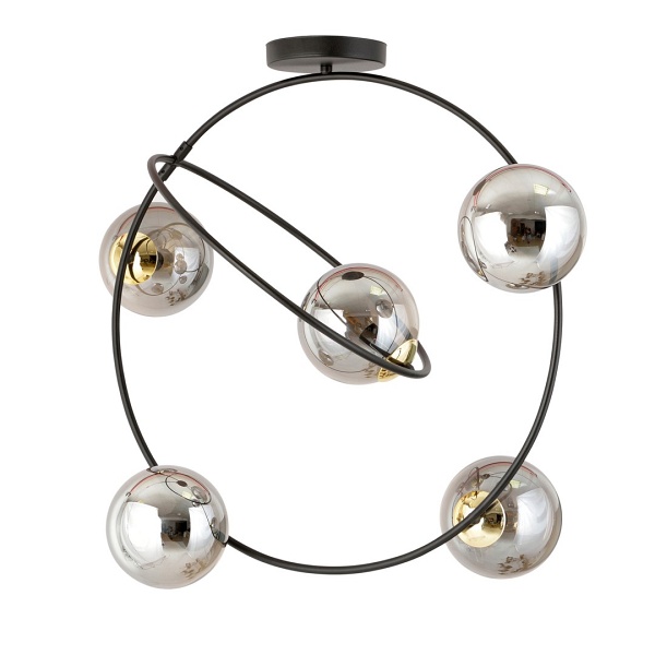 Lampa sufitowa STARDOM 5 BL GRAFIT - Emibig