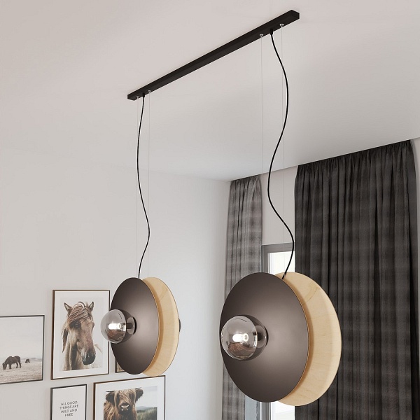 Lampa wisząca SOHO 4 BL GRAFIT