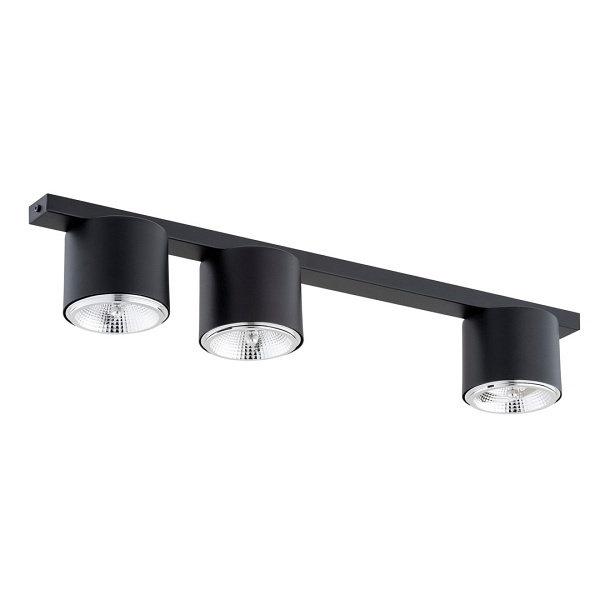 Lampa sufitowa NANO 3 BLACK - Emibig