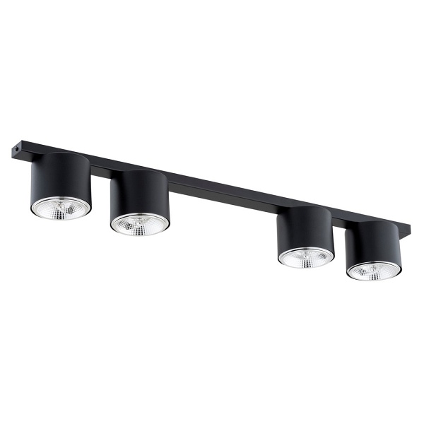 Lampa sufitowa NANO 4 BLACK - Emibig