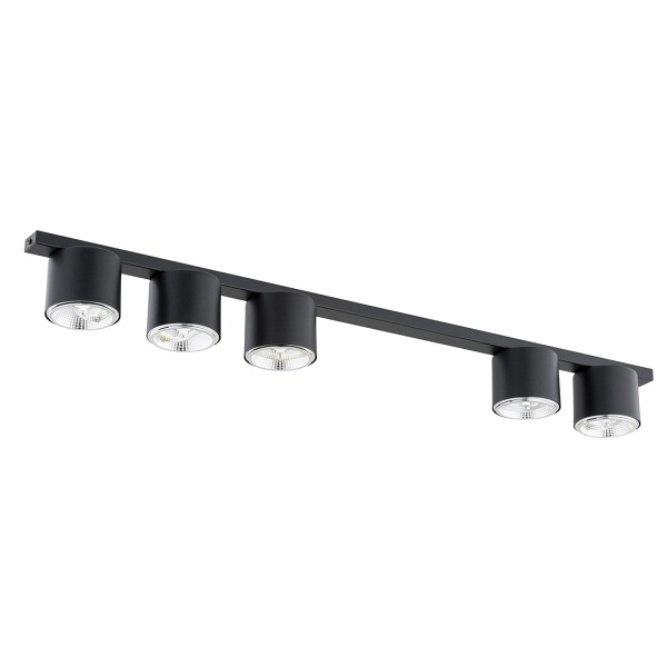Lampa sufitowa NANO 5 BLACK - Emibig