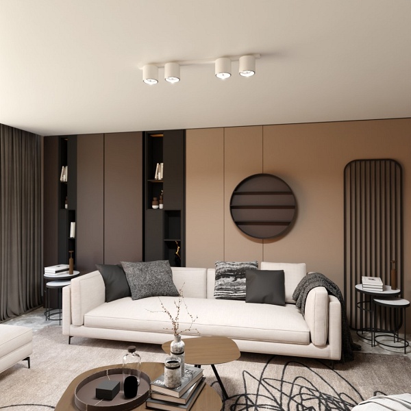 Lampa sufitowa NANO 4 WHITE