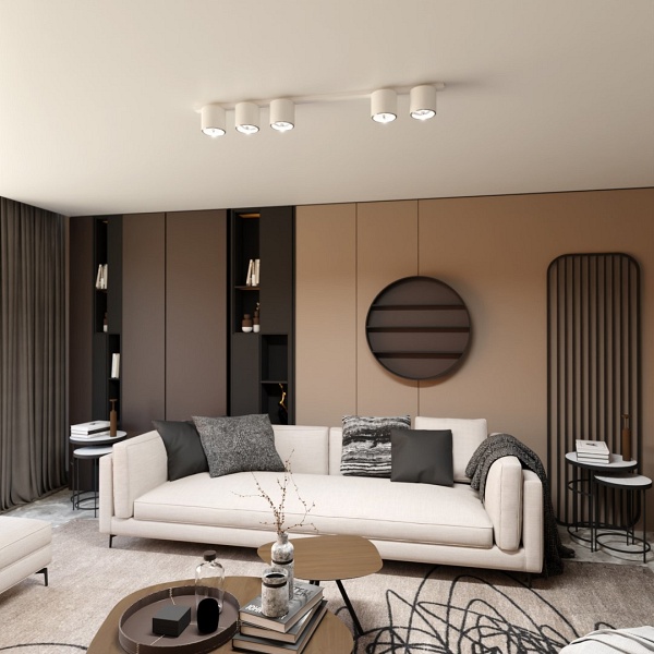 Lampa sufitowa NANO 5 WHITE