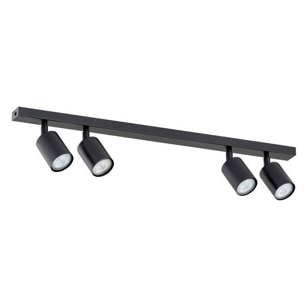 Lampa sufitowa FLASH 4 BLACK - Emibig