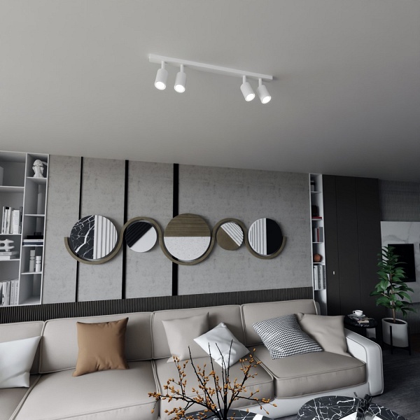 Lampa sufitowa FLASH 4 WHITE