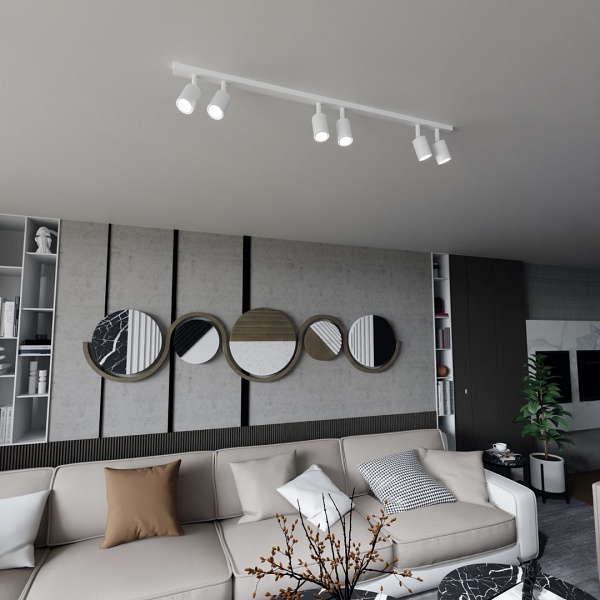 Lampa sufitowa FLASH 6 WHITE