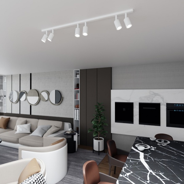 Lampa sufitowa FLASH 6 WHITE