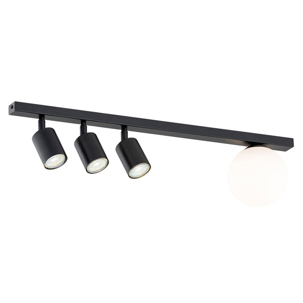 Lampa sufitowa BASTER 4 BLACK - Emibig