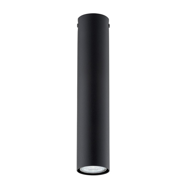 Lampa sufitowa TECNO 1M BLACK oprawa oświetleniowa - Emibig