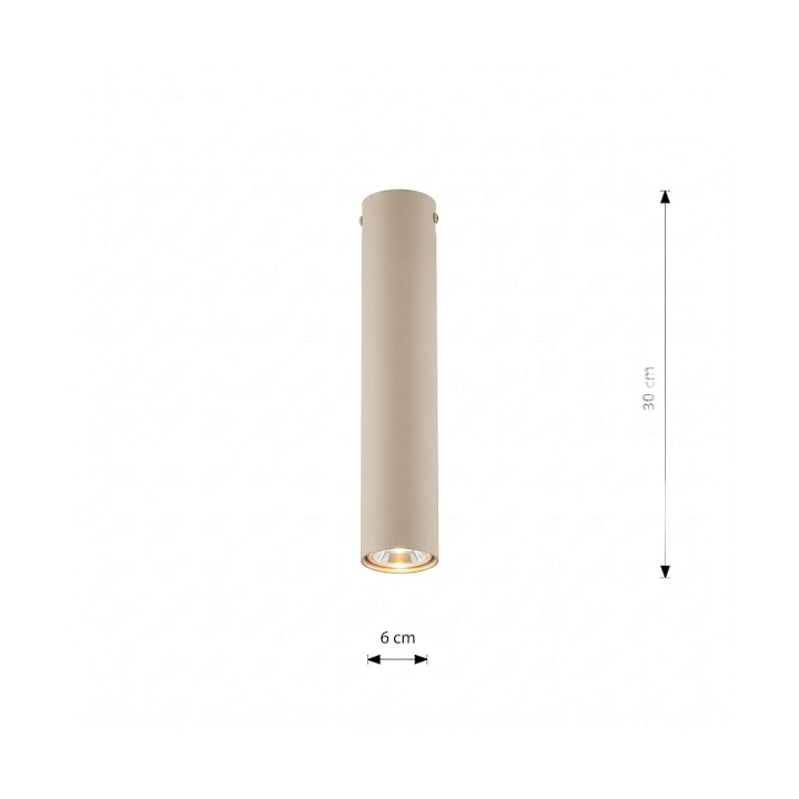 Lampa sufitowa TECNO 1M MOKKA - Emibig