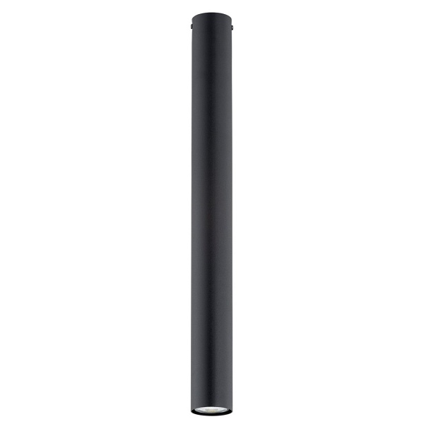 Lampa sufitowa TECNO 1XL BLACK oprawa oświetleniowa - Emibig