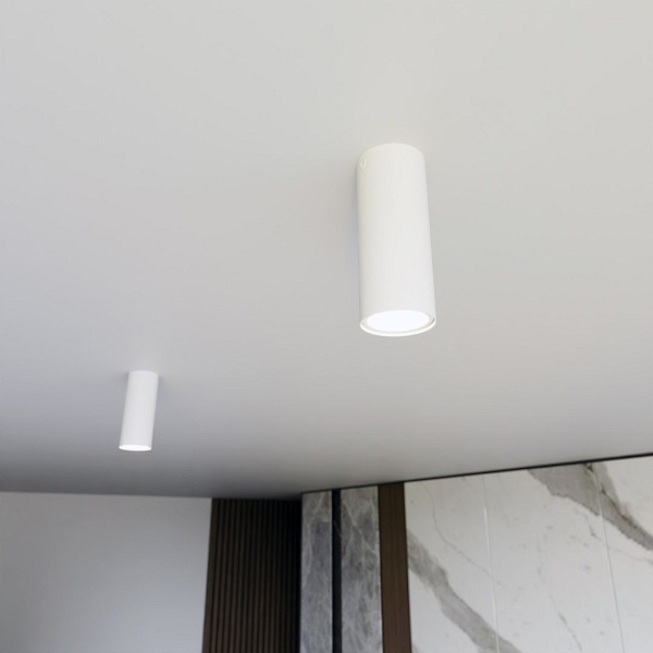 Lampa sufitowa TECNO 1S WHITE oprawa oświetleniowa