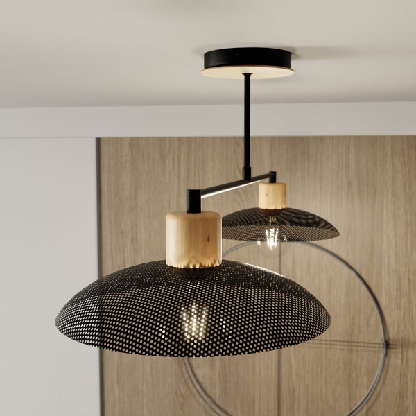 Lampa sufitowa KOBE 2 BLACK