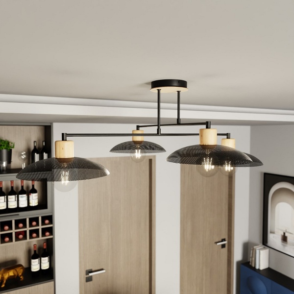 Lampa sufitowa KOBE 4 BLACK