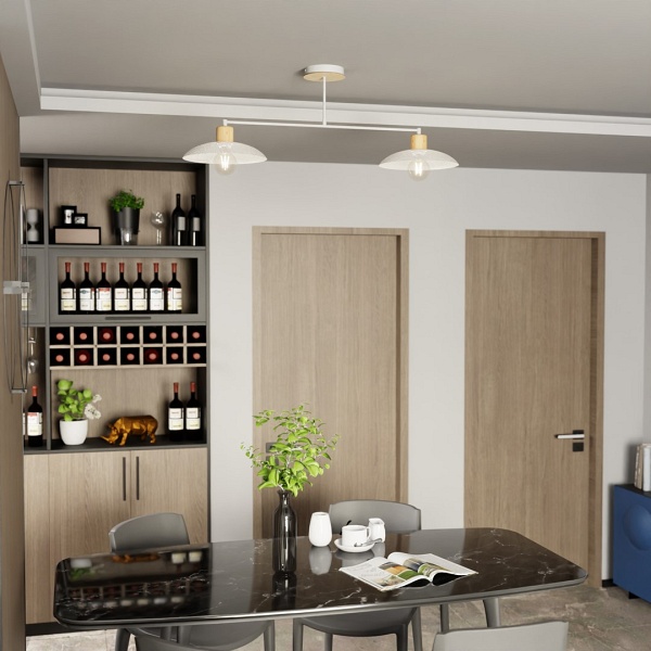 Lampa sufitowa KOBE 2 WHITE