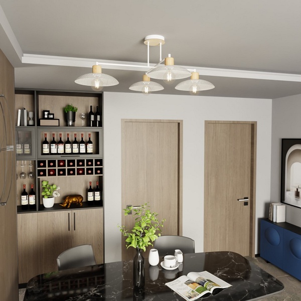 Lampa sufitowa KOBE 4 WHITE