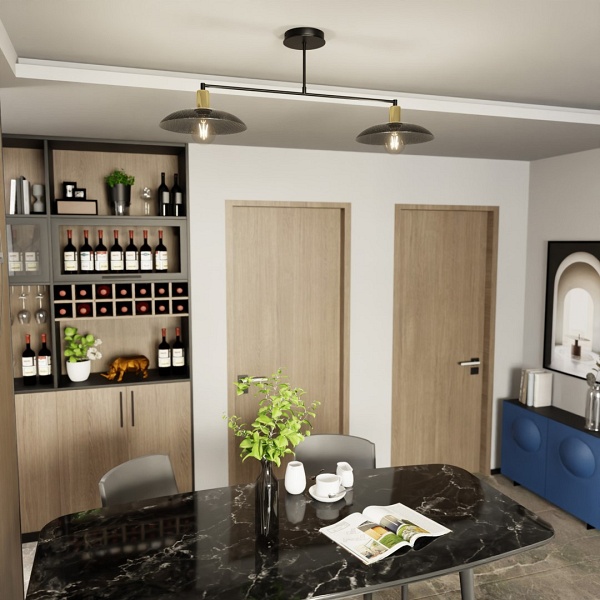 Lampa sufitowa SPIRIT 2 BLACK