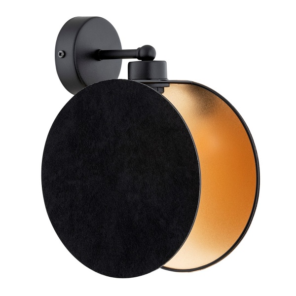 Kinkiet MOTIF K1 BLACK/GOLD - Emibig