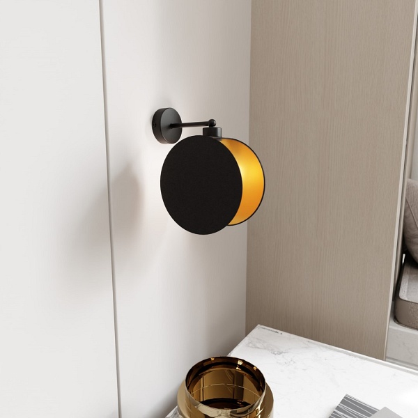 Kinkiet MOTIF K1 BLACK/GOLD