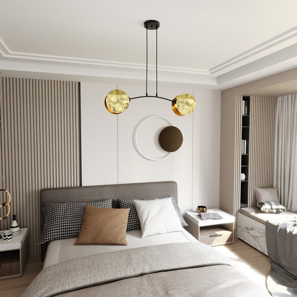 Lampa wisząca MOTIF 2 GOLD