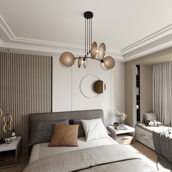 Lampa wisząca MOTIF 4 NATURAL