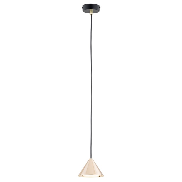 Lampa wisząca ELIT 1 BL GOLD