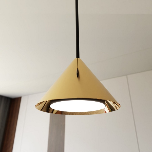 Lampa wisząca ELIT 6 BL GOLD