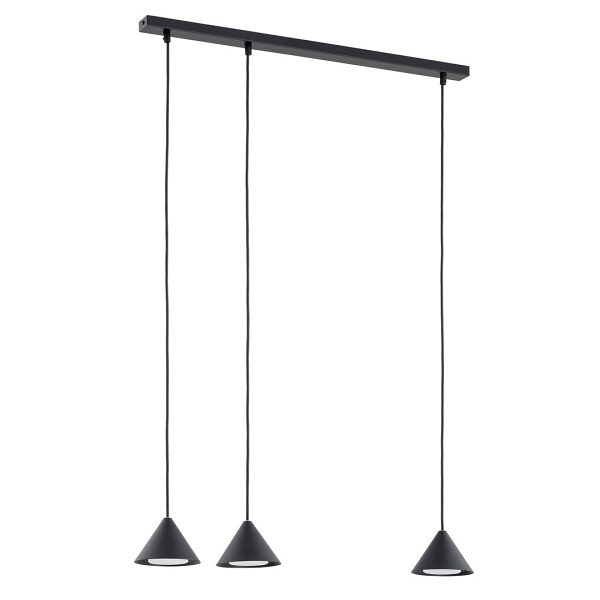 Lampa wisząca ELIT 3 BLACK