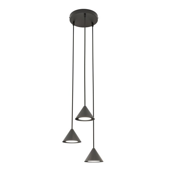 Lampa wisząca ELIT 3 PREMIUM BLACK