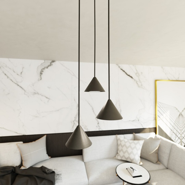 Lampa wisząca ELIT 3 PREMIUM BLACK