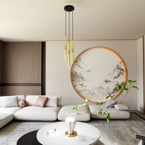 Lampa wisząca SELTER 3 PREMIUM GOLD