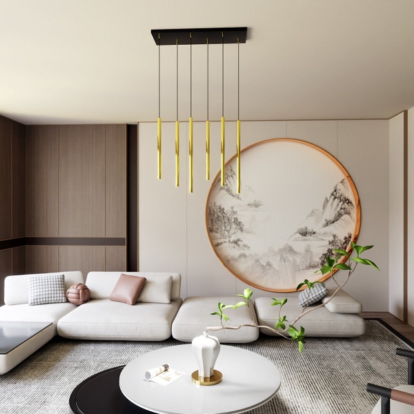 Lampa wisząca SELTER 6 GOLD