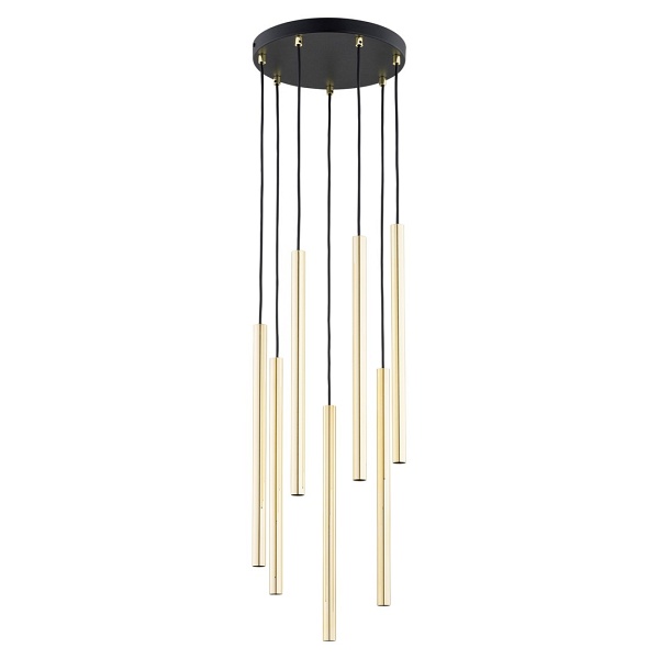 Lampa wisząca SELTER 7 PREMIUM GOLD - Emibig