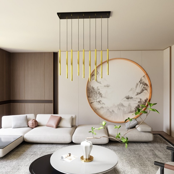 Lampa wisząca SELTER 9 GOLD