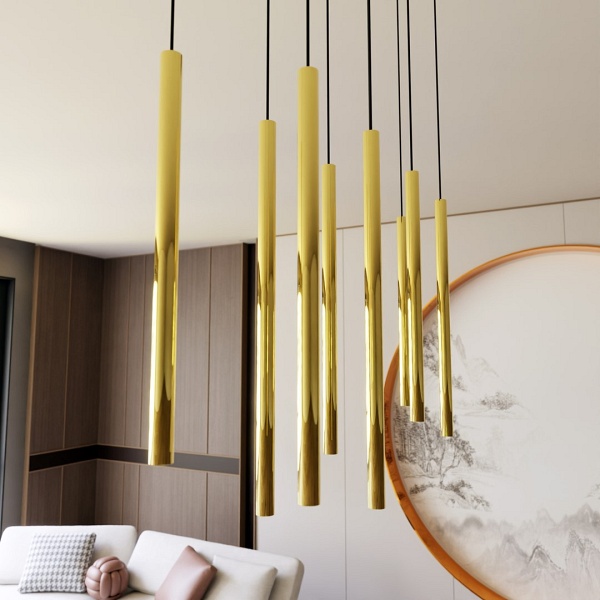 Lampa wisząca SELTER 9 GOLD