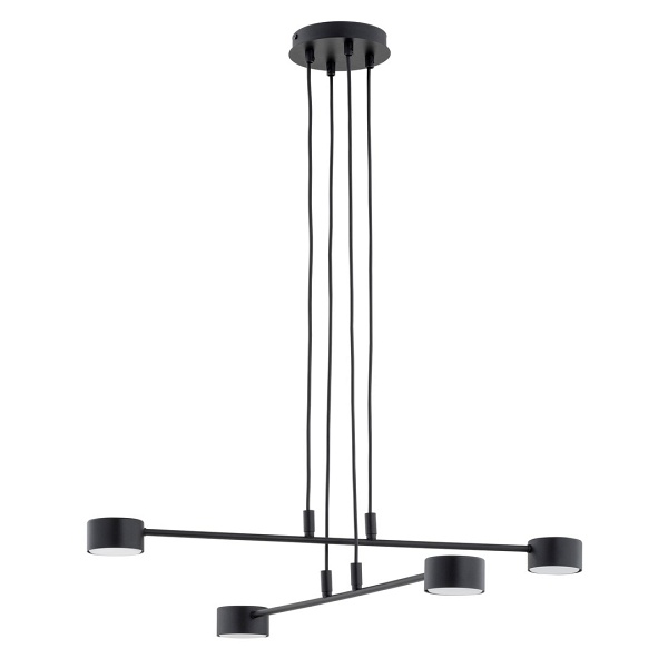 Lampa wisząca MODUS 4 BLACK - Emibig