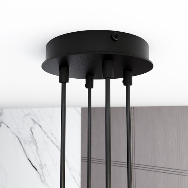 Lampa wisząca MODUS 4 BLACK