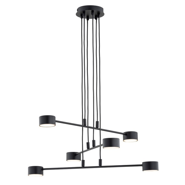 Lampa wisząca MODUS 6 BLACK