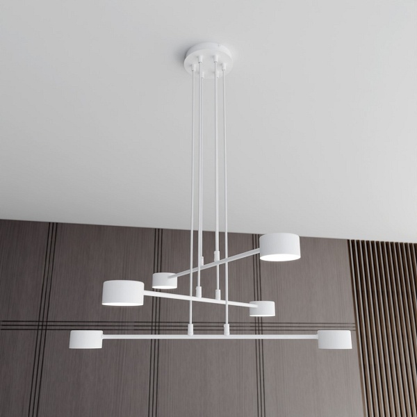 Lampa wisząca MODUS 6 WHITE