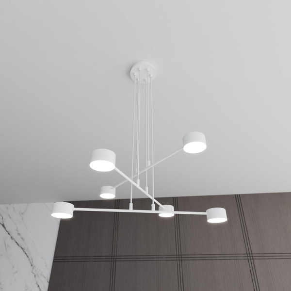 Lampa wisząca MODUS 6 WHITE
