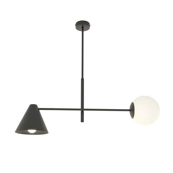 Lampa sufitowa HERMES 2 BLACK