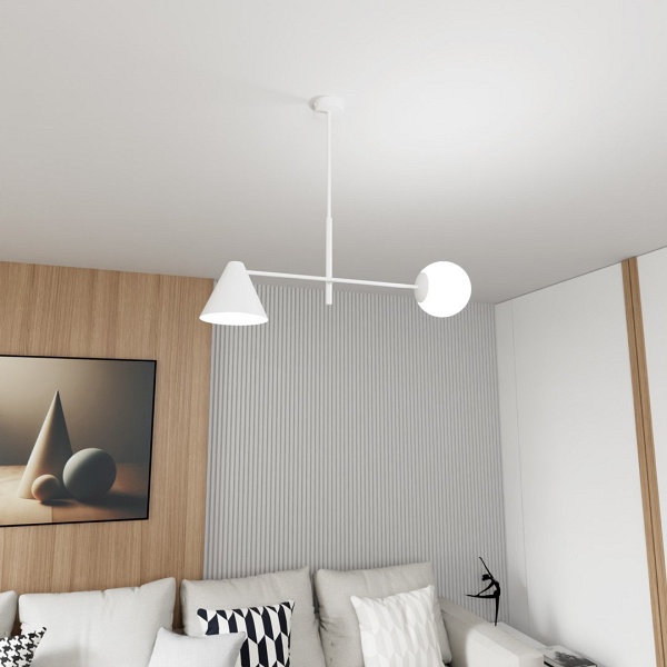 Lampa sufitowa HERMES 2 WHITE