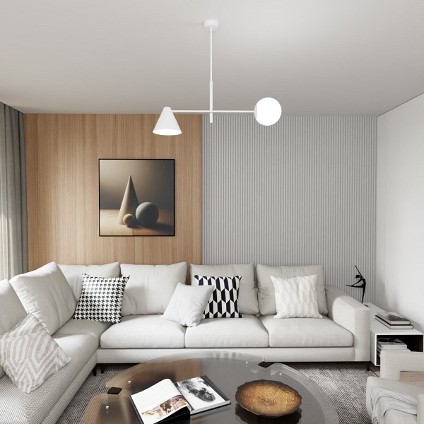 Lampa sufitowa HERMES 2 WHITE