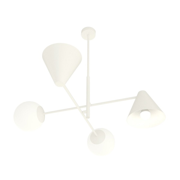 Lampa sufitowa HERMES 4 WHITE