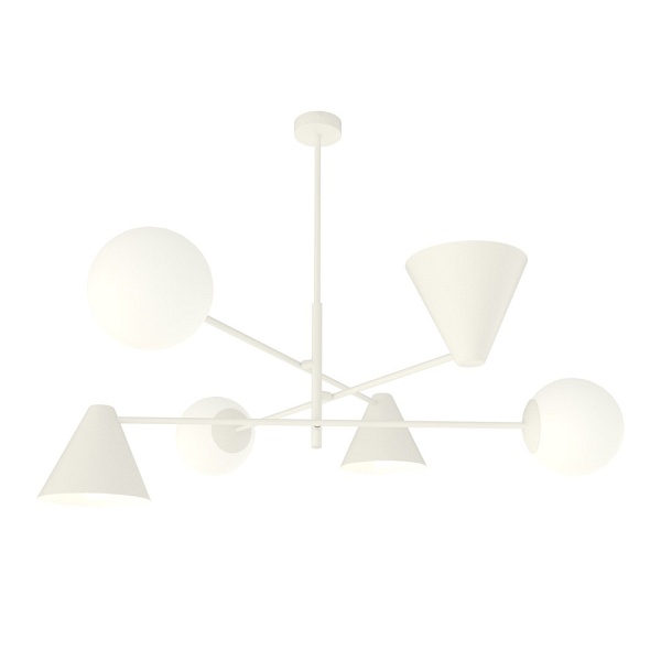 Lampa sufitowa HERMES 6 WHITE