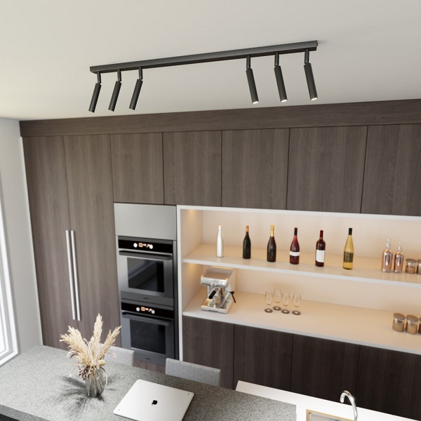 Lampa sufitowa IVI 6 BLACK