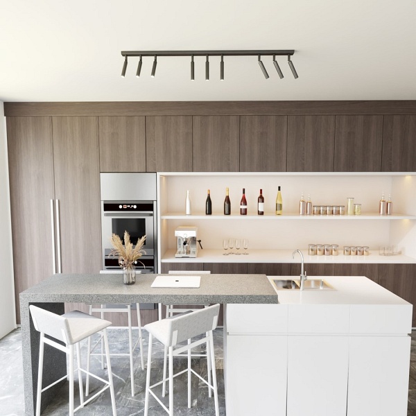 Lampa sufitowa IVI 9 BLACK