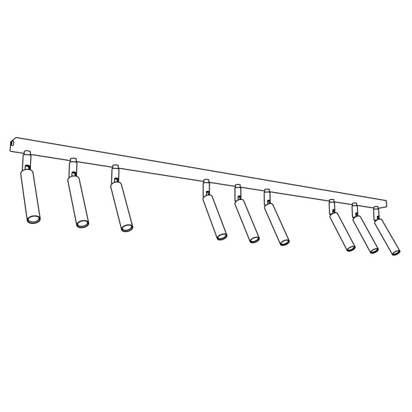 Lampa sufitowa IVI 9 WHITE