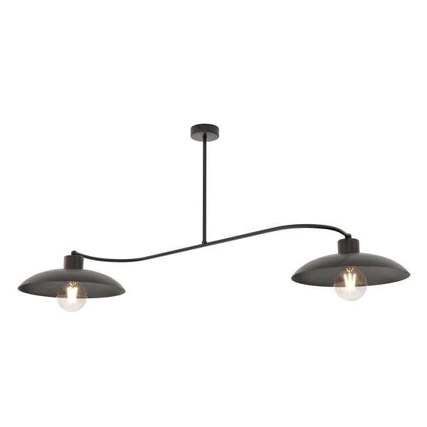 Lampa sufitowa FOSTER 2 BLACK